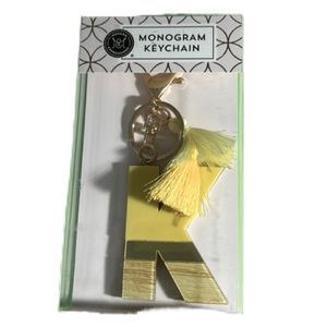 Modern Expressions Monogram Keychain K